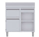 Mueble para cafetera con tolva a la izquierda ancho100 cm CST60100D2SLB - FrigeriaHosteleria.com
