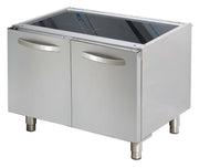 Mueble soporte cocina con puertas ancho 80 fondo 60 D722 - FrigeriaHosteleria.com