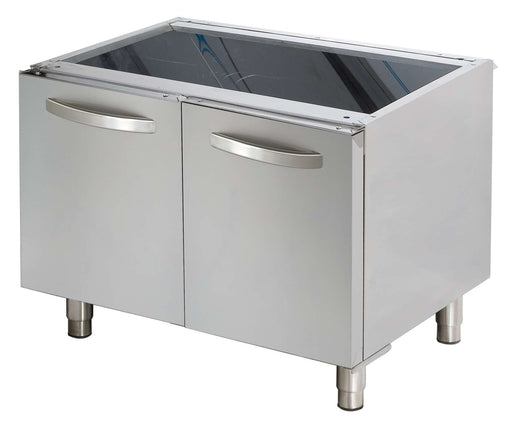 Mueble soporte cocina con puertas ancho 80 fondo 60 D722 - FrigeriaHosteleria.com