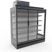 Mural refrigerado con puertas con equipo en techo fondo 70 INFRICO MSDGUH1 - FrigeriaHosteleria.com