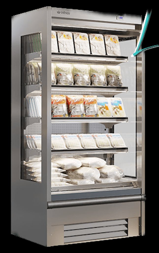 Mural refrigerado para quesos y bacalao INFRICO MS - DCBAM1 - FrigeriaHosteleria.com