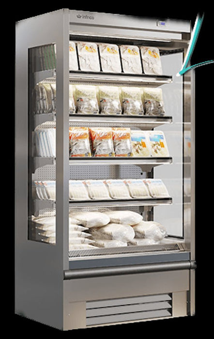 Mural refrigerado para quesos y bacalao INFRICO MS - DCBAM1 - FrigeriaHosteleria.com