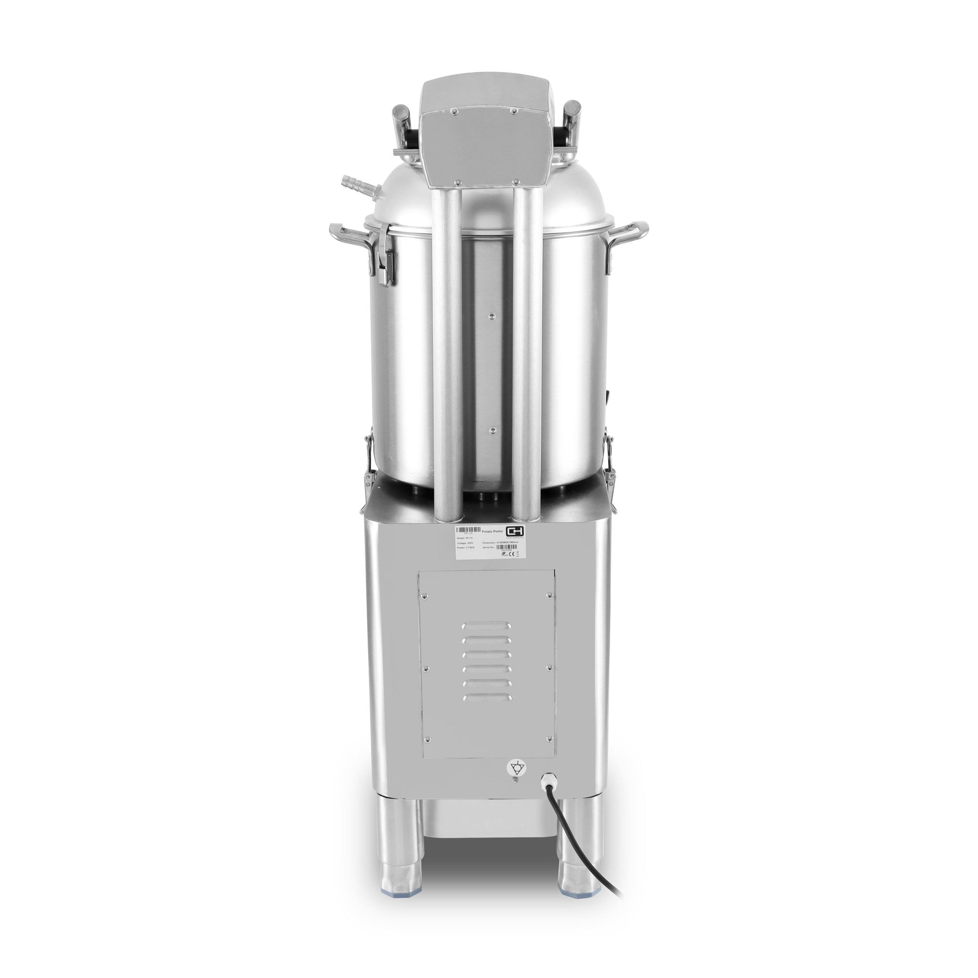 Peladora de patatas de 15 Kg con producción 165 Kg/h PP - 15 - FrigeriaHosteleria.com