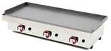 Plancha a gas acero laminado ancho 121 120PGL - FrigeriaHosteleria.com