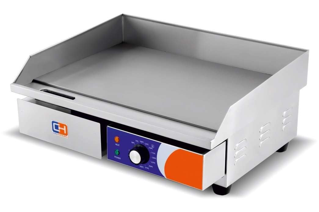 Plancha eléctrica acero ancho 55 EG-818