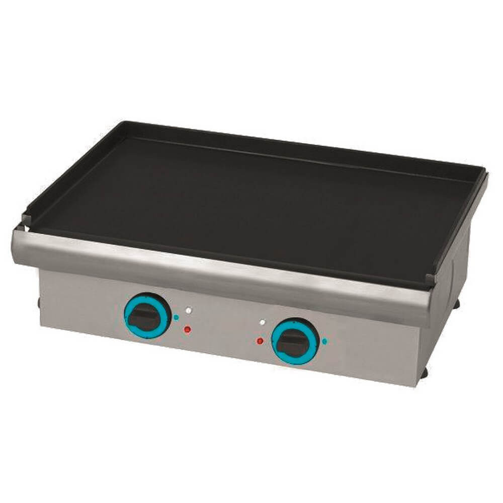 Plancha eléctrica acero pavonado ancho 77 cm INFRICO PE75PV - FrigeriaHosteleria.com