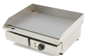 Plancha eléctrica acero rectifcado 10 mm ancho 74 IEG - 820 - FrigeriaHosteleria.com