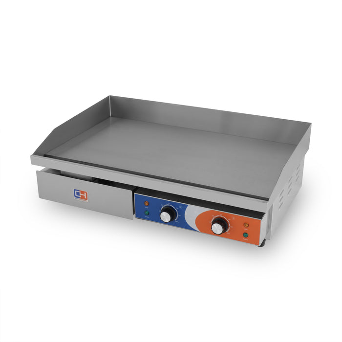 Plancha eléctrica acero rectificado ancho 74 EG-820