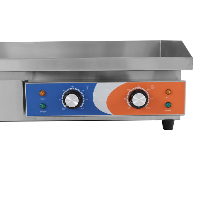 Plancha eléctrica acero rectificado ancho 74 EG-820