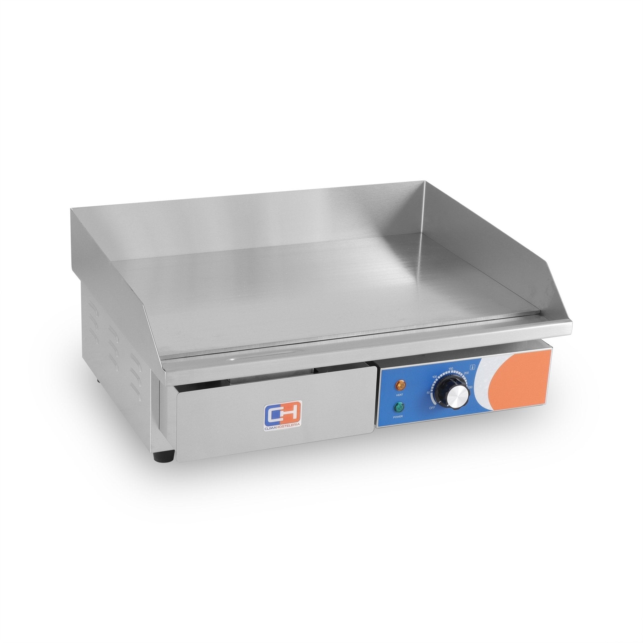 Plancha eléctrica cromo duro ancho 55 EG - 818D - FrigeriaHosteleria.com