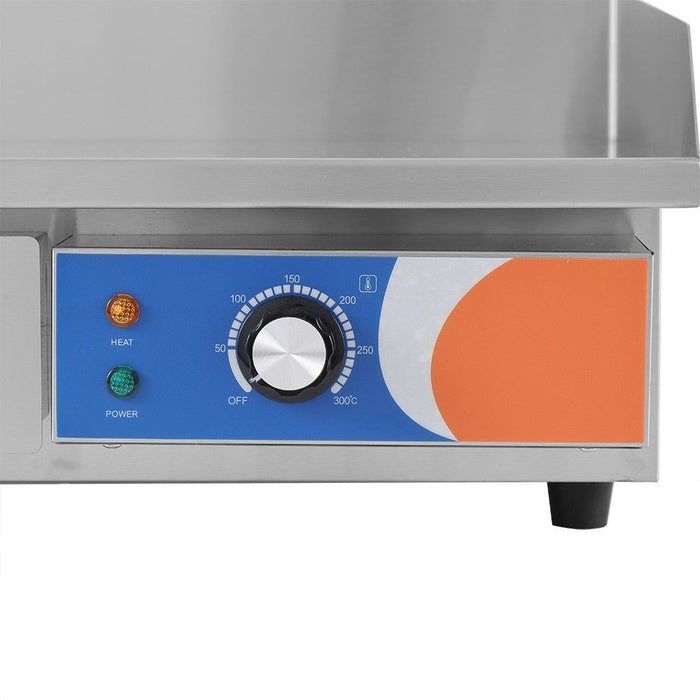 Plancha eléctrica cromo duro ancho 55 EG - 818D - FrigeriaHosteleria.com