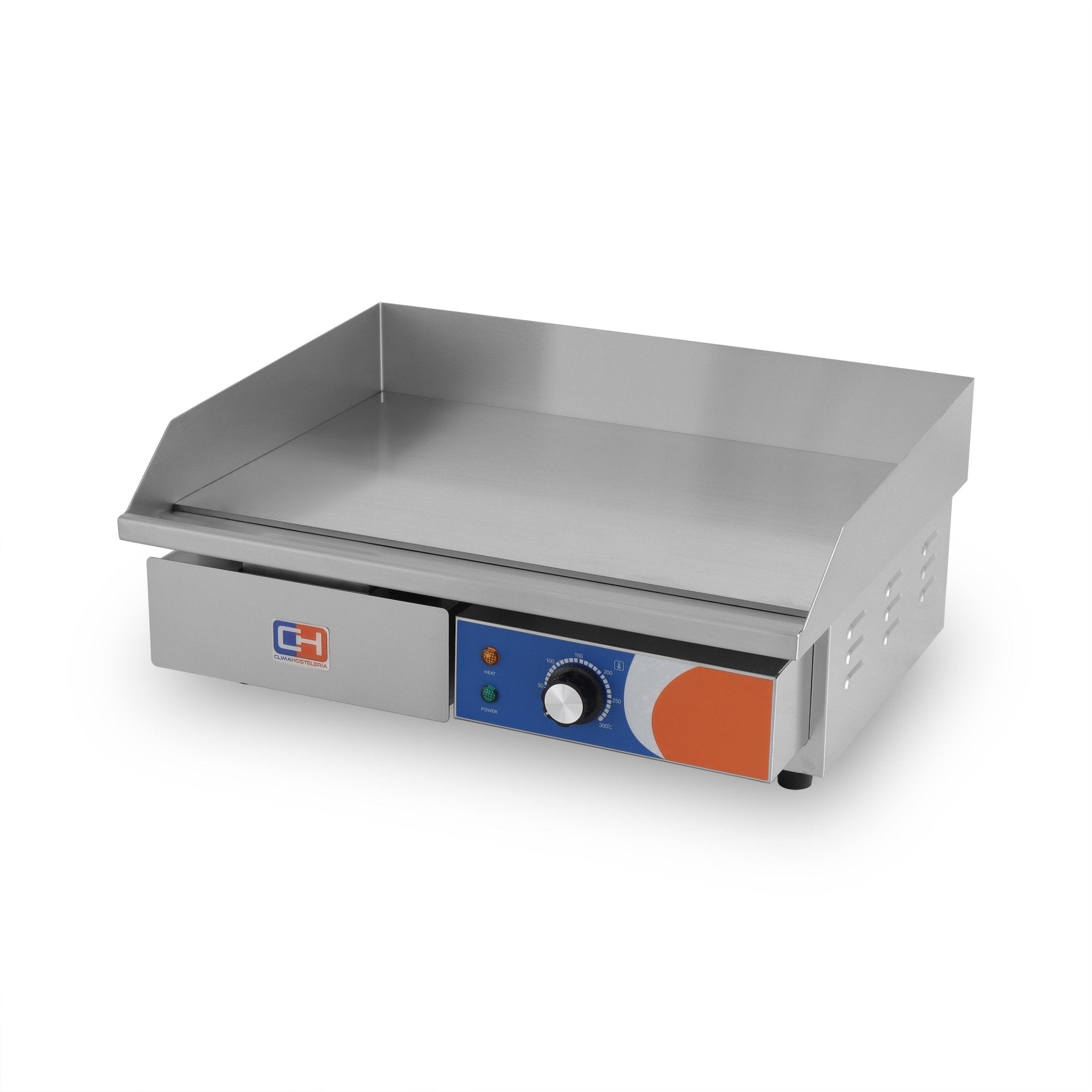 Plancha eléctrica cromo duro ancho 55 EG - 818D - FrigeriaHosteleria.com