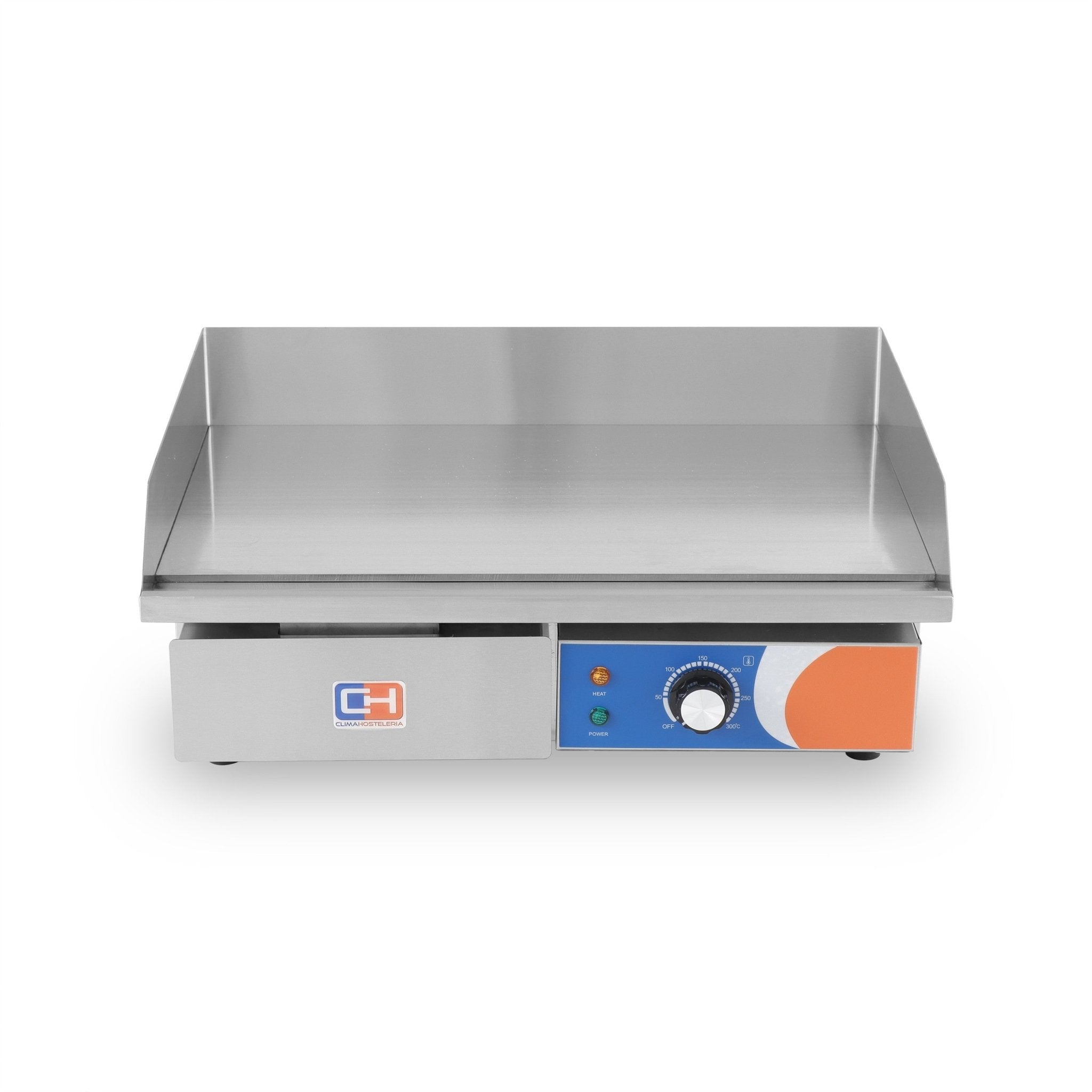 Plancha eléctrica cromo duro ancho 55 EG - 818D - FrigeriaHosteleria.com
