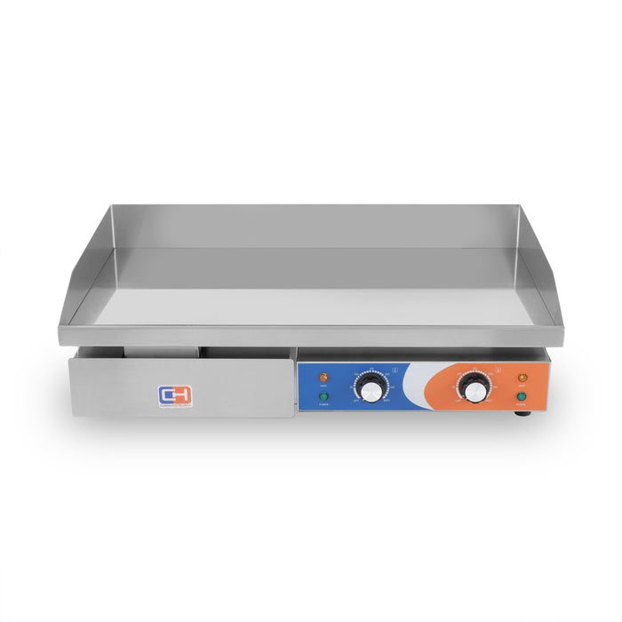 Plancha eléctrica cromo duro ancho 74 EG - 820D - FrigeriaHosteleria.com