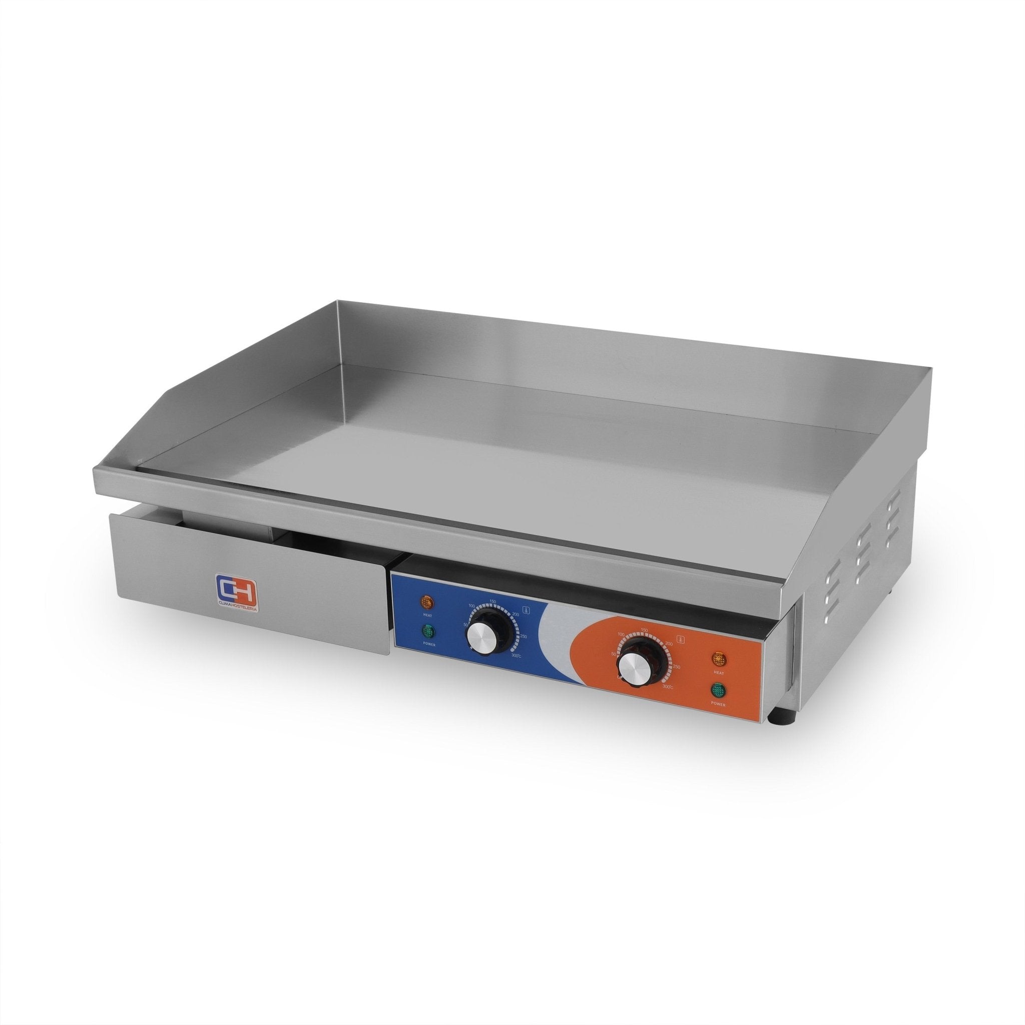 Plancha eléctrica cromo duro ancho 74 EG - 820D - FrigeriaHosteleria.com