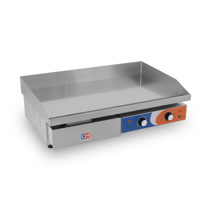 Plancha eléctrica cromo duro ancho 74 EG-820D