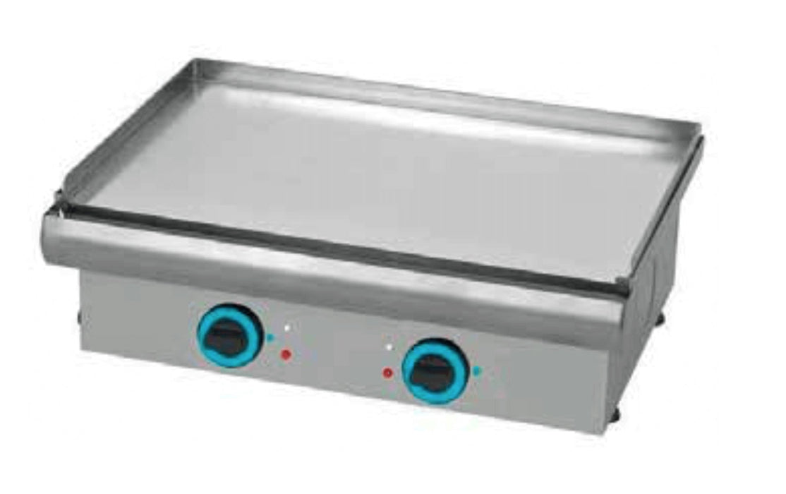 Plancha eléctrica de cromo duro ancho 60 cm INFRICO PE60NC - FrigeriaHosteleria.com