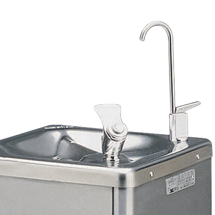 Fuente de agua fría inoxidable con llena botellas Zerica Refrizer 2PLL Inox