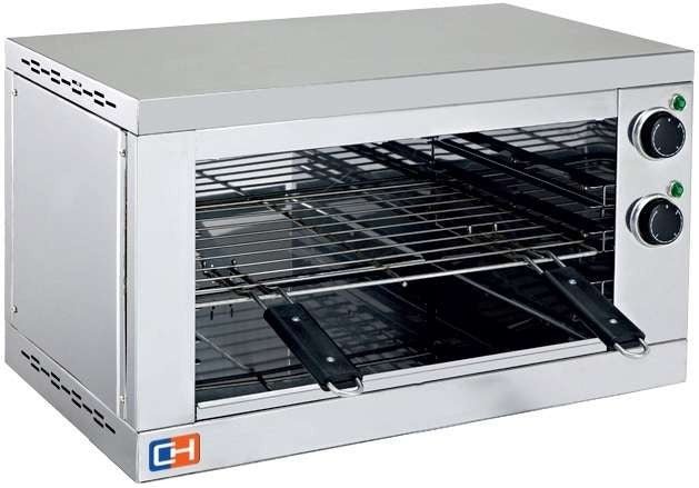 Salamandra Eléctrica Resistencia inferior y superior 3500W 600x360x360h mm S4535I - FrigeriaHosteleria.com