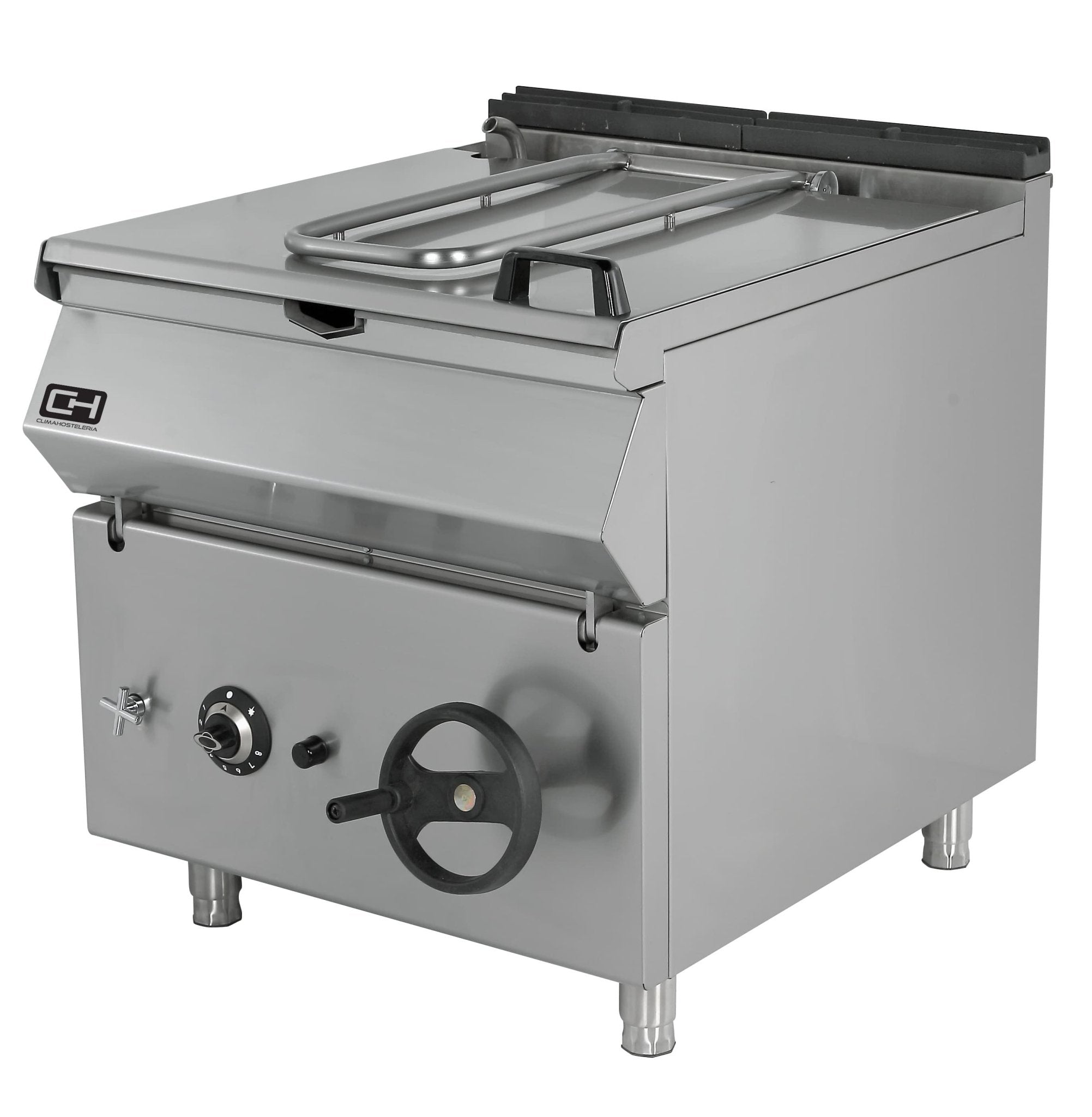 Sartén basculante a gas 80 litros 800x900x850h mm EMPPLSDTG80 - FrigeriaHosteleria.com