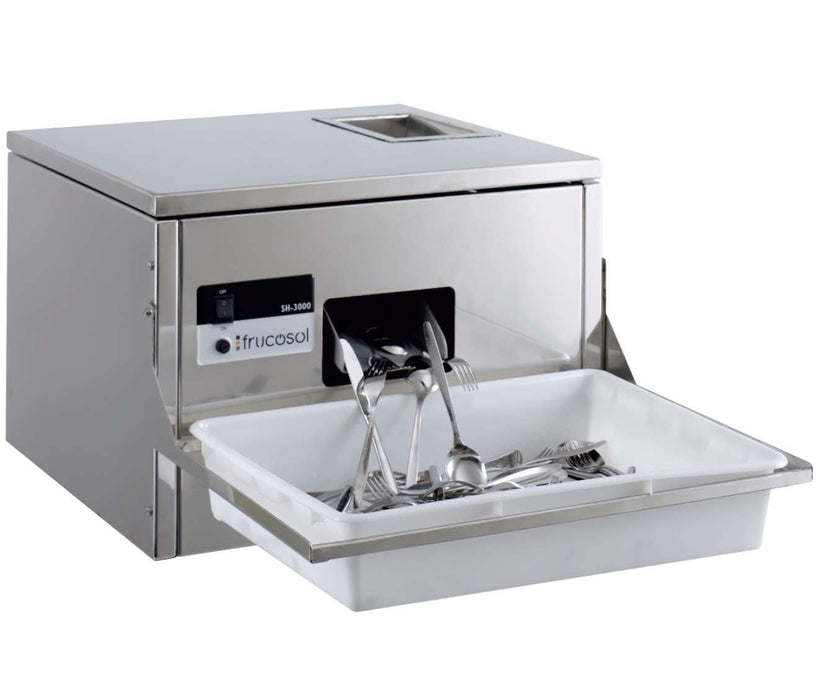 Secadora Abrillantadora de Cubiertos 3500 ud/hora 570x550x400h mm SH3000 Línea Rioja - FrigeriaHosteleria.com