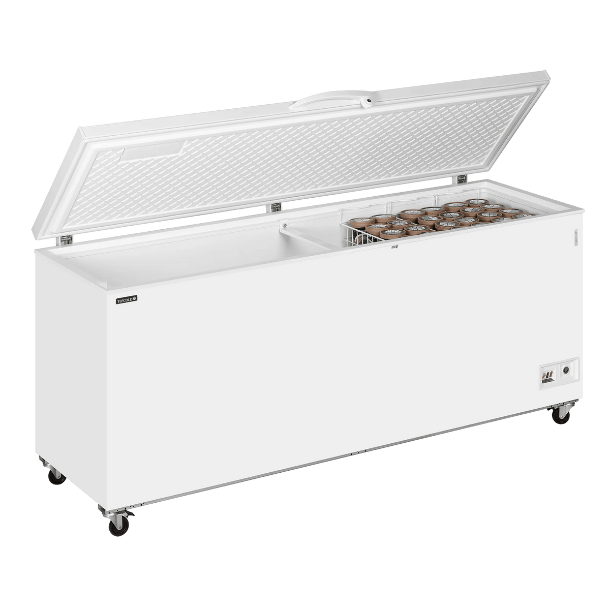 TEFCOLD Arcón congelador 660 litros ancho 206 cm CF700SL