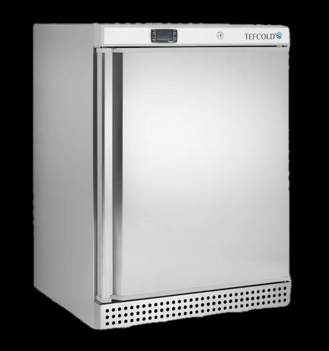 TEFCOLD Congelador vertical inoxidable de sobremesa 200 litros UF200S - FrigeriaHosteleria.com