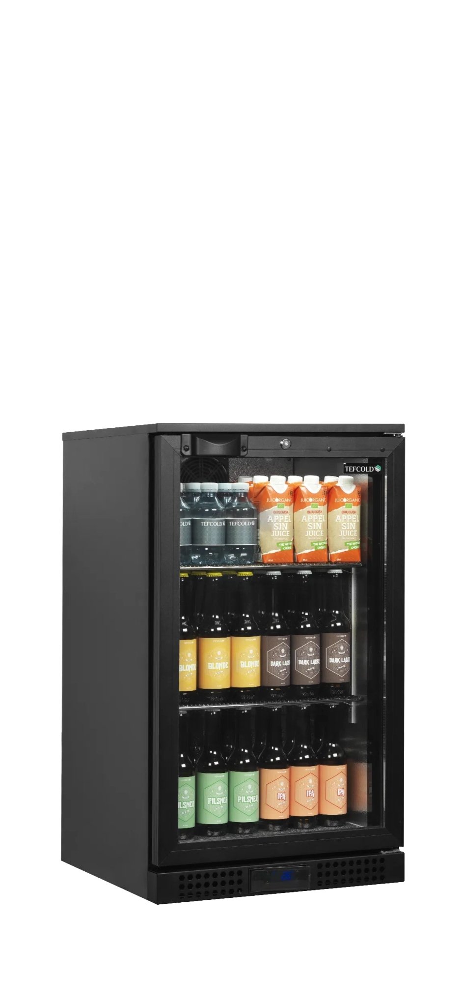 TEFCOLD Expositor botellero backbar 105 litros BA6H - FrigeriaHosteleria.com