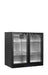 TEFCOLD Expositor botellero backbar 2 puertas 190 litros BA26H - FrigeriaHosteleria.com