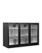 TEFCOLD Expositor botellero backbar 3 puertas alto 90 cm BA31H - FrigeriaHosteleria.com