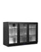 TEFCOLD Expositor botellero backbar 3 puertas corredera alto 90 cm BA31S - 3 - FrigeriaHosteleria.com
