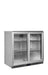 TEFCOLD Expositor botellero backbar INOX 2 puertas corredera BA26SS - FrigeriaHosteleria.com