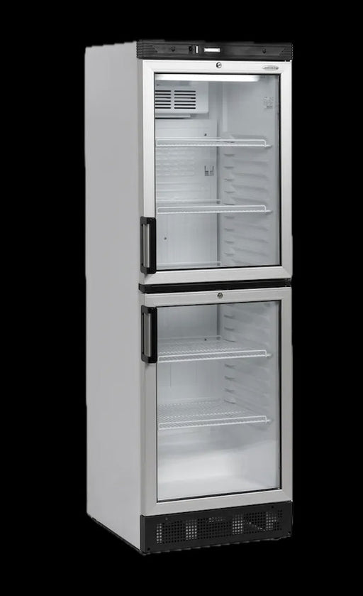 TEFCOLD Expositor botellero refrigerado 2 puertas 400 litros FS2380 - FrigeriaHosteleria.com