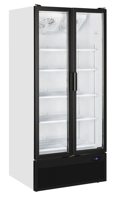 TEFCOLD Expositor botellero refrigerado 2 puertas batientes 700 litros FS890H - FrigeriaHosteleria.com