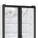 TEFCOLD Expositor botellero refrigerado 2 puertas batientes 700 litros FS890H - FrigeriaHosteleria.com