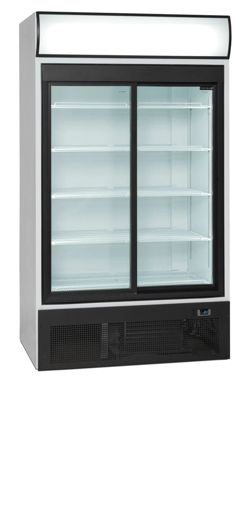 TEFCOLD Expositor botellero refrigerado 2 puertas corredera 900 litros FSC1950S - FrigeriaHosteleria.com