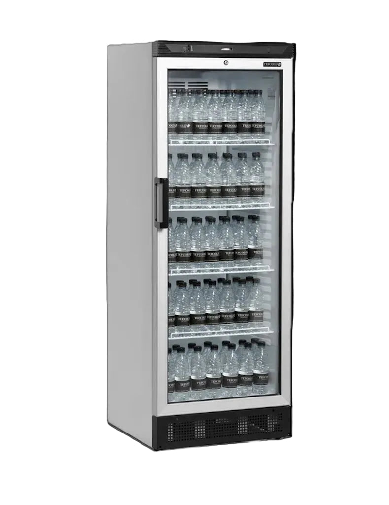 TEFCOLD Expositor botellero refrigerado 300 litros FS1280 - FrigeriaHosteleria.com