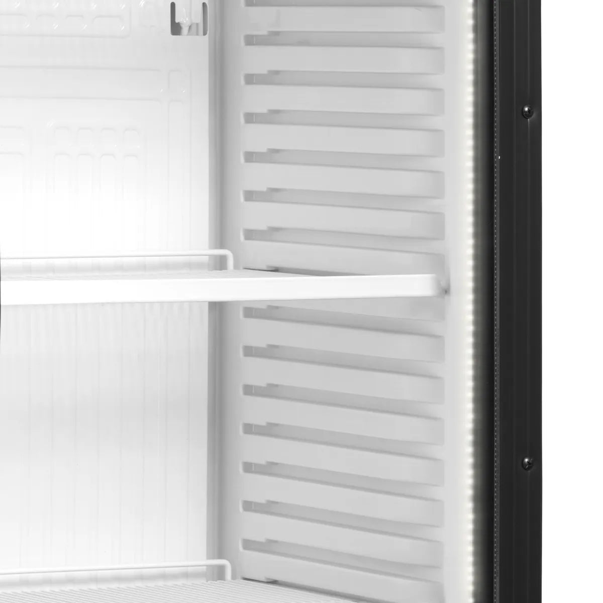 TEFCOLD Expositor botellero refrigerado 400 litros CEV425 1 LED - FrigeriaHosteleria.com