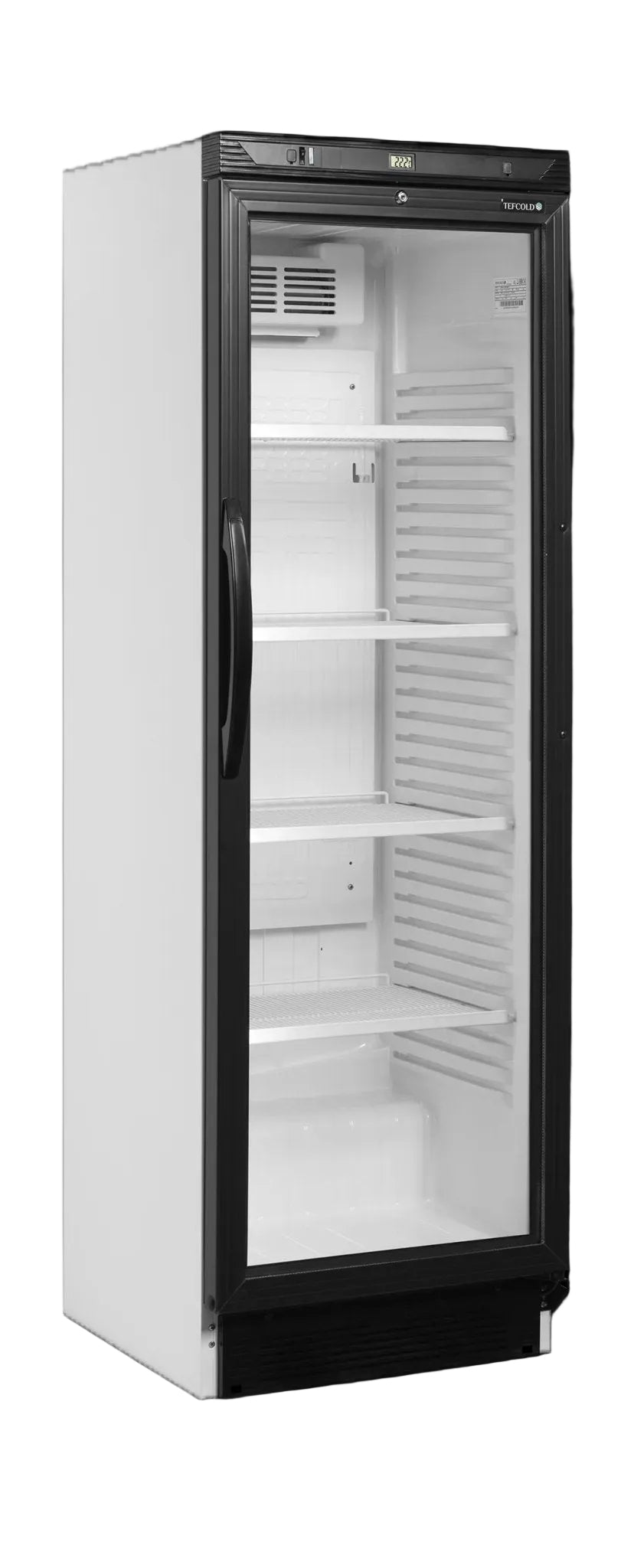 TEFCOLD Expositor botellero refrigerado 400 litros CEV425 1 LED - FrigeriaHosteleria.com