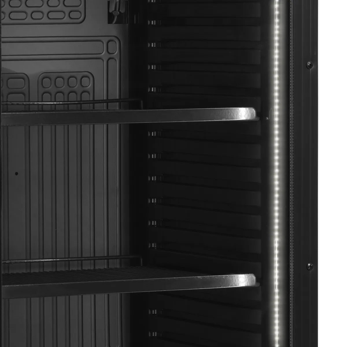 TEFCOLD Expositor botellero refrigerado 400 litros CEV425 - BLACK - FrigeriaHosteleria.com