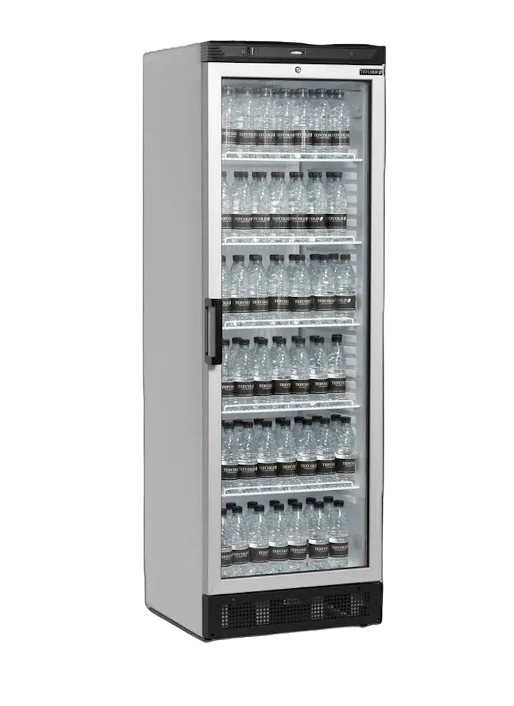TEFCOLD Expositor botellero refrigerado 400 litros FS1380 - FrigeriaHosteleria.com