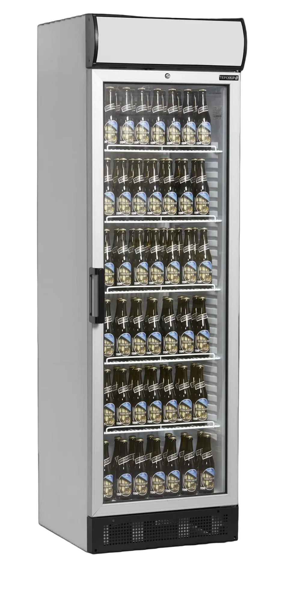 TEFCOLD Expositor botellero refrigerado 400 litros FSC1380 - FrigeriaHosteleria.com