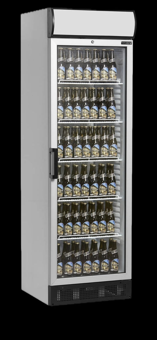 TEFCOLD Expositor botellero refrigerado 400 litros FSC1380 - FrigeriaHosteleria.com