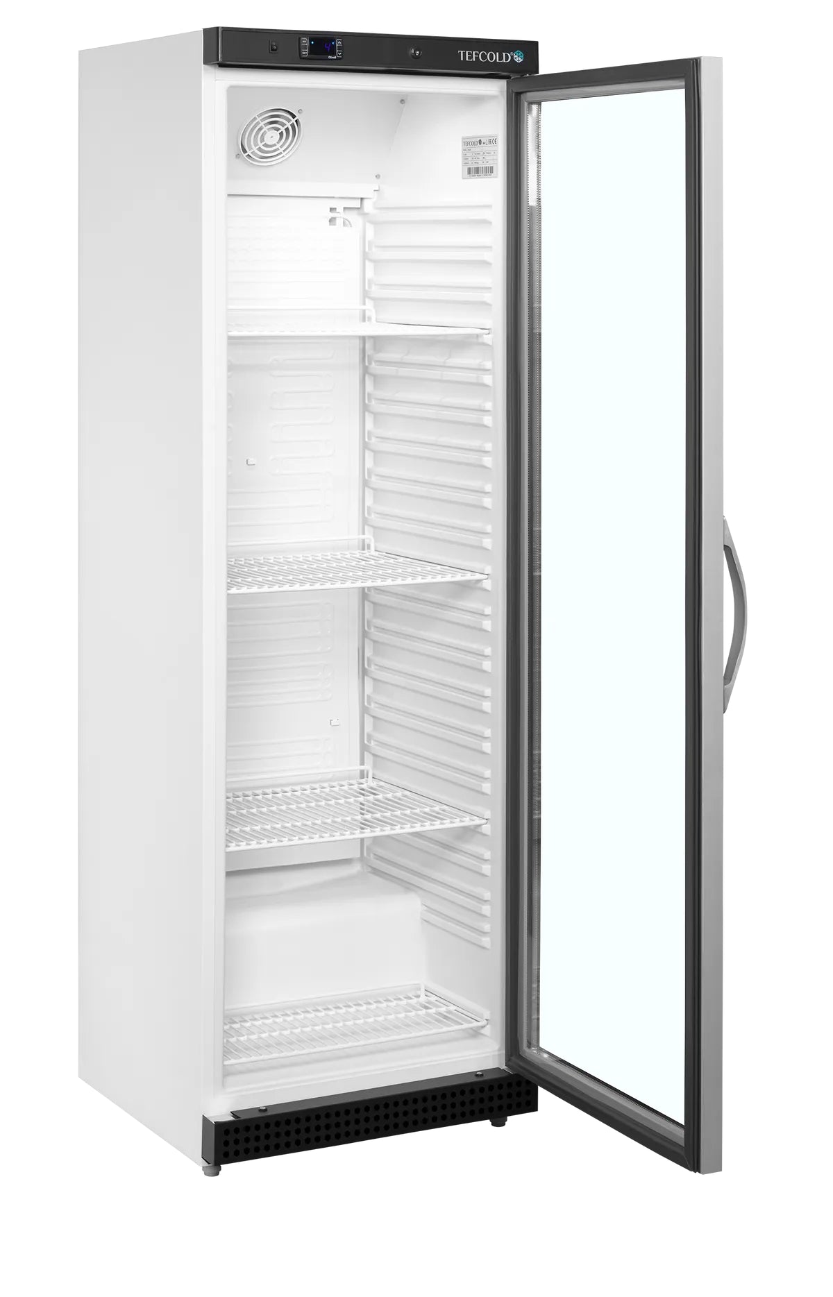 TEFCOLD Expositor botellero refrigerado blanco 600 litros UR600G - FrigeriaHosteleria.com