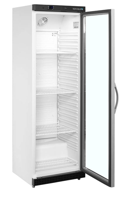 TEFCOLD Expositor botellero refrigerado blanco 600 litros UR600G - FrigeriaHosteleria.com