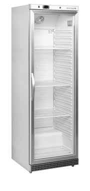 TEFCOLD Expositor botellero refrigerado inoxidable 400 litros UR400SG - FrigeriaHosteleria.com