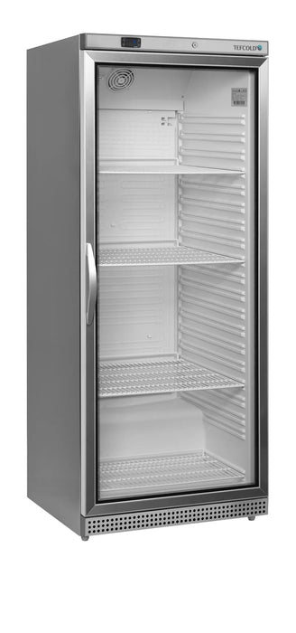 TEFCOLD Expositor botellero refrigerado inoxidable 600 litros UR600SG - FrigeriaHosteleria.com