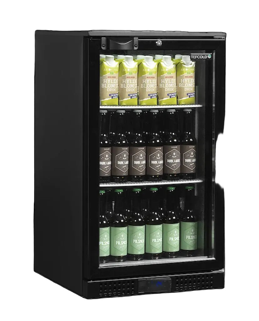 TEFCOLD Expositor botellero refrigerado sobremostrador 125 litros DB126H - FrigeriaHosteleria.com