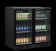 TEFCOLD Expositor botellero refrigerado sobremostrador 190 litros DB201H - FrigeriaHosteleria.com