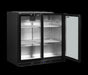 TEFCOLD Expositor botellero refrigerado sobremostrador 190 litros DB201H - FrigeriaHosteleria.com